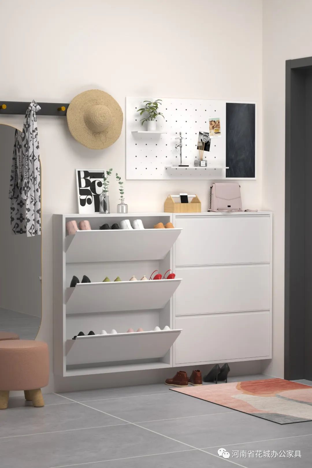 好（hǎo）看的鞋（xié）櫃千篇一律，好用的鞋櫃這樣設計！